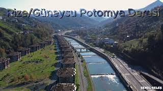 GÜNEYSU POTOMYA DERESİ DRON CEKİMİ PART 2 4K CEKİM [upl. by Nitas]