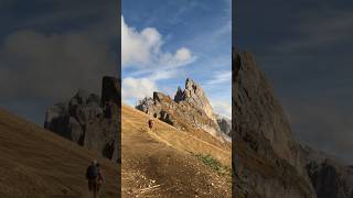 Hiking in Seceda Italy [upl. by Tony]