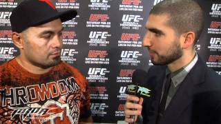 INTENSE MARK HUNT UFC 144 POST FIGHT INTERVIEW CALLS OUT OVEREEM DOS SANTOS ufc 146 [upl. by Park539]