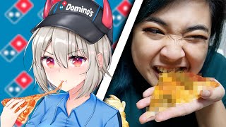 We Tried Dominos Japans DEVIL Pizza [upl. by Venator857]