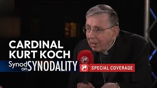 Interview with Cardinal Koch about the Synod on Synodality  Oct 26 2024 [upl. by Edithe]