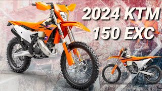 The 2024 KTM 150 EXC Spec 2 Stroke 36 Hp [upl. by Atoiganap72]