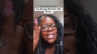 Tia Kemp READS Ms Netta DOWN 🤣🤣😂 [upl. by Eeleak]