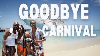 GOODBYE CARNIVAL No more sailings out of CHARLESTON SC FINAL YEAR 2024 [upl. by Oringas407]