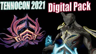 Tennocon 2021 Digital Pack Quick Look  Warframe [upl. by Ahseihs]