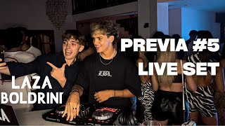 LIVE SET PREVIA 5 JOLI HOUSE  LAZA BOLDRINI DJ SET [upl. by Nottap257]