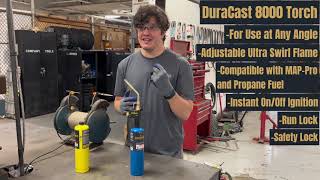 How to Use the Bernzomatic® DuraCast™ 8000 Torch [upl. by Aelahc294]