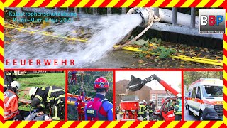 🌧Hochwasserlage ⚠️ Katastrophenschutzübung RemsMurrKreis 22102022 [upl. by Lemert]