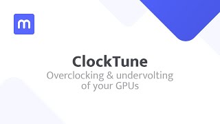 ClockTune  Overclocking amp undervolting of your GPUs [upl. by Anitan192]