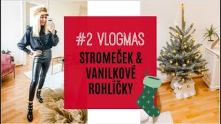 2 VLOGMAS  STROMEČEK amp VANILKOVÉ ROHLÍČKY [upl. by Ahsenak]