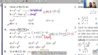 1️⃣6️⃣ MCD Y MCM DE EXPRESIONES ALGEBRAICAS  ÁLGEBRA  3RO A 5TO SECUNDARIA [upl. by Enal195]