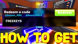 HOW TO VERIFY amp REDEEM CODES in RIVALS ROBLOX [upl. by Edya]