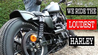 We Ride The Loudest HarleyDavidson Iron In The Country [upl. by Jefferey838]