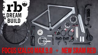 FOCUS IZALCO MAX 90 LTD I NEW SRAM RED 2024 GROUPSET IN DETAIL I ROAD BIKE I DREAM BUILD I [upl. by Adliw908]