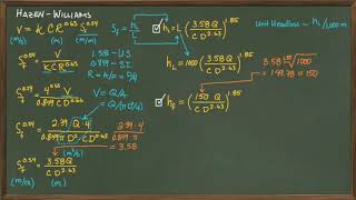 Hazen Williams Proof Metric [upl. by Klute239]