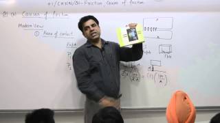 Class 101 Chapter 3B Question 123 friction causes and its types kinetic vs limiting friction [upl. by Namad]