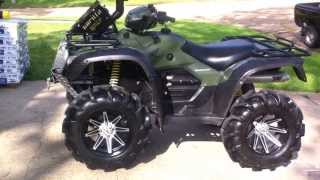 Custom 2007 Honda Rubicon 500 Mud Machine [upl. by Yntrok538]