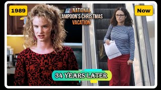 NATIONAL LAMPOONS CHRISTMAS VACATION 1989 Cast Members Then And Now  34 Years Later [upl. by Ahsilet]