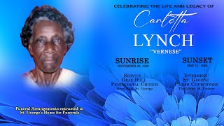 Celebrating the Life amp Legacy of Carlotta Lynch  Vernese [upl. by Haim]