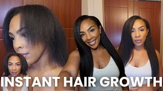 HOW TO Installing SEAMLESS ClipIns Like A PRO ✨ on Natural Hair  IDN BEAUTY [upl. by Emmalynn416]