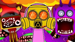 APOCALIPSIS NUCLEAR en SPRUNKI 💀 INCREDIBOX SPRUNKI PARASITE [upl. by Anaidni379]