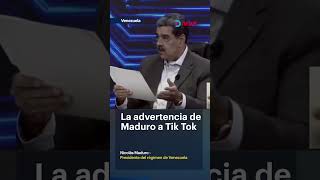 Nicolás Maduro contra TikTok [upl. by Agnew944]