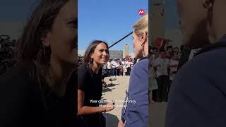 Where’s your channel covering this  Egyptian activist confronts CNN reporter Clarissa Ward  Gaza [upl. by Atcele]