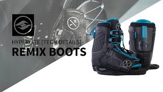 2019 Hyperlite Remix Wakeboard Binding Tech [upl. by Sherwin768]