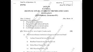 MBA 4th Semester Finance Specialisation CTCF Current Trends and Cases in Finance part 1 [upl. by Eirek]