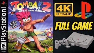 Tomba 2 The Evil Swine Return  PS1  4K60ᶠᵖˢ UHD🔴  100 1334 events Longplay Full Movie Game [upl. by Eirelav139]