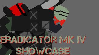 Eradicator MK IV showcase stick nodes Tower Defense X [upl. by Aihtela]