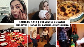 Tarte de Nata  Presentes de Natal  Ano Novo  Jogos em Família  Rimos muito [upl. by Yaf725]