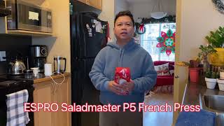 Introducing ESPRO P5 Saladmaster French Press [upl. by Debbi]