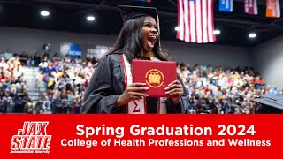 Spring Graduation 2024  College of Health Professions and Wellness [upl. by Sherborn]