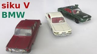 Siku V ZinkgussSerie BMW 160 Modellautos 1963  1975 Sieper Lüdenscheid  4K Video [upl. by Asen]