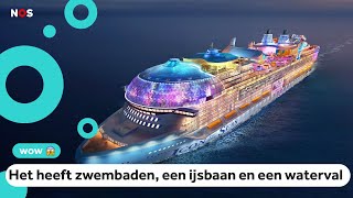 Grootste cruiseschip ooit begint aan eerste reis [upl. by Benito581]