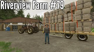 How High Can I Stack The Wool  Farming Simulator 22  Riverview Farm  Ep 79 [upl. by Tivad]