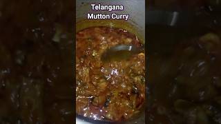 Telangana mutton curry🍛 youtube food muttoncurrymuttonrecipe curryrecipe [upl. by Eerised]