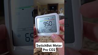 Breathe Easy with CO₂ Monitoring 🌿 SwitchBot Meter Pro SmartHome AirQuality CO2Monitor [upl. by Kirad]