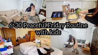 New 630 Friday Routine with 3 children as a working mom [upl. by Assirolc]