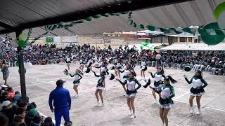 BASTONERAS DE LA UNIDAD EDUCATIVA quotQUITO SURquot  FIESTAS PATRONALES 30 AÑOS [upl. by Anerbes]