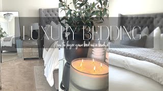 HOW TO LAYER YOUR BED LUXURY AFFORDABLE AMAZON LUXURY BEDDINGMELLANNI BED SHEETS REVIEW [upl. by Annehcu231]