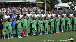 Comores  Namibie au Stade de Moroni CHAN  Hymne Comoros [upl. by Innej]