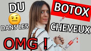 Crash test du BOTOX CAPILLAIRE et coupeFourches 😳💉 le Blowtox de MyriamK VLOG [upl. by Papert]