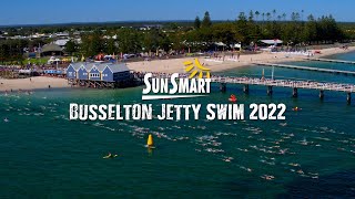 SunSmart Busselton Jetty Swim 2022 Highlights package [upl. by Trefler]