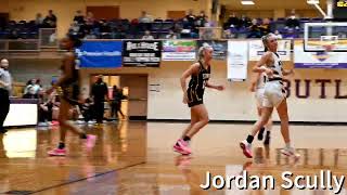 Sidney at VandaliaButler girls basketball highlights  Feb 2 2024 [upl. by Alehc]