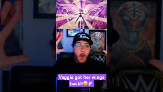 Vaggie getting her wings back was definitely a shocker 😲😱🪽hazbinhotel reaction youtubeshort [upl. by Perla]