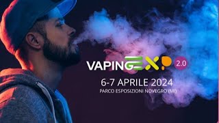 Vaping Expo 20 fiera dello svapo parte 2 [upl. by Naihs]