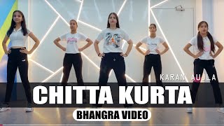 Chitta Kurta Bhangra  karan Aujla  Dhol mix  Group Bhangra Video  Pelican Dance Academy [upl. by Anek]