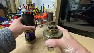 How to unlock a Ackroyd amp Best Miners Lamp [upl. by Joshuah]